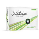 TITLEIST 2024 VELOCITY DOZEN GOLF BALLS DOUBLE DIGITS MATTE GREEN